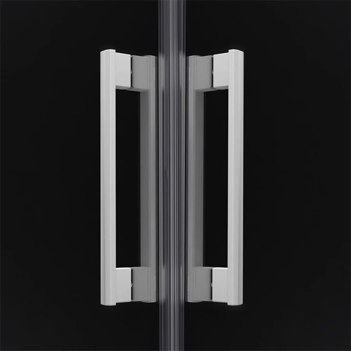 Radaway Idea White KDD szögletes tolóajtós zuhanykabin 90, fehér 387060-04-01L