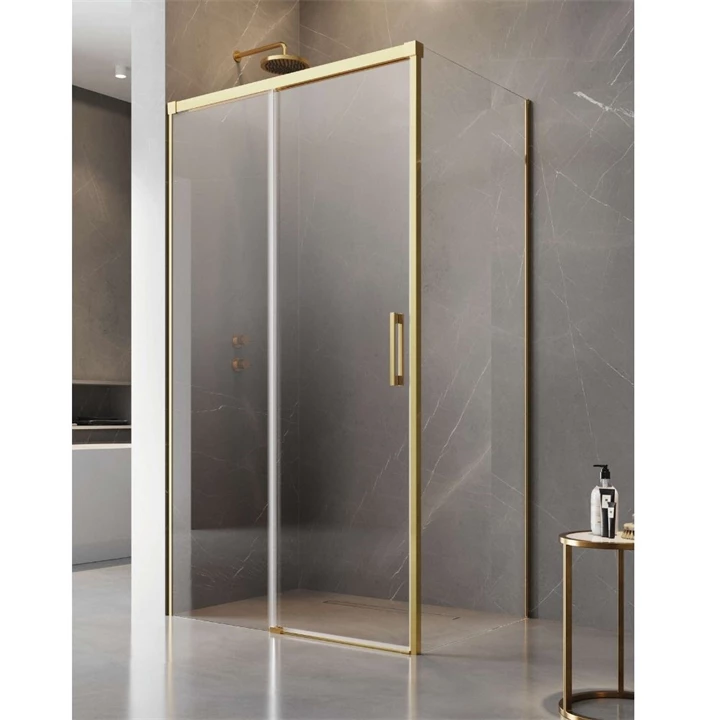 Radaway RADAWAY Idea Gold KDJ S1 jobbos zuhanyfal 90 cm, arany 387050-09-01R