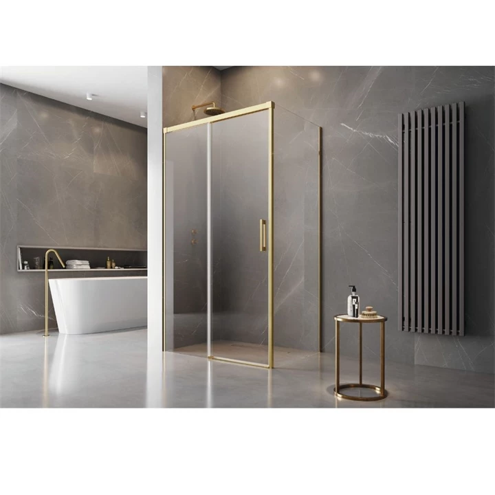 Radaway RADAWAY Idea Gold KDJ S1 jobbos zuhanyfal 90 cm, arany 387050-09-01R