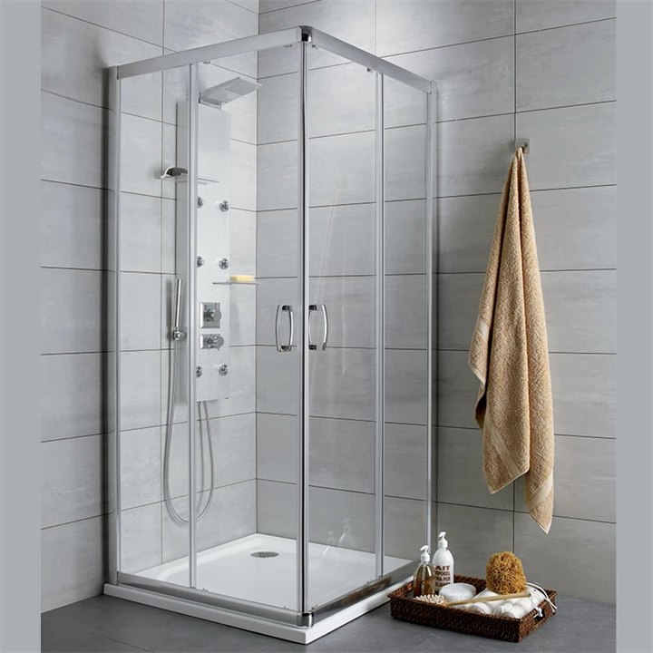 Radaway Premium Plus D szögletes zuhanykabin 100x80 átlátszó 30434-01-01N
