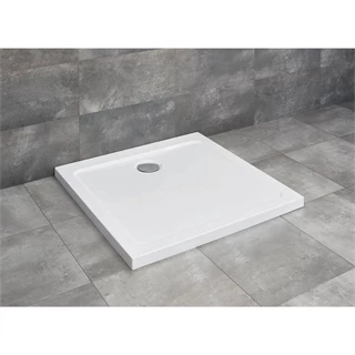 Radaway Doros C szögletes zuhanytálca 80x80 fehér, ajándék szifonnal SDRC8080-01