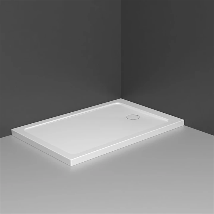 Radaway Doros F szögletes zuhanytálca 100x80 fehér, ajándék szifonnal SDRF1080-01