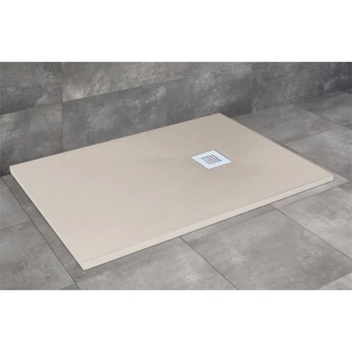 Radaway Kios F 160x90 cm szögletes öntöttmárvány zuhanytálca, bézs KF1690-55