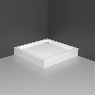 Radaway Rodos C szögletes zuhanytálca 80x80 fehér, ajándék szifonnal 4K88155-04