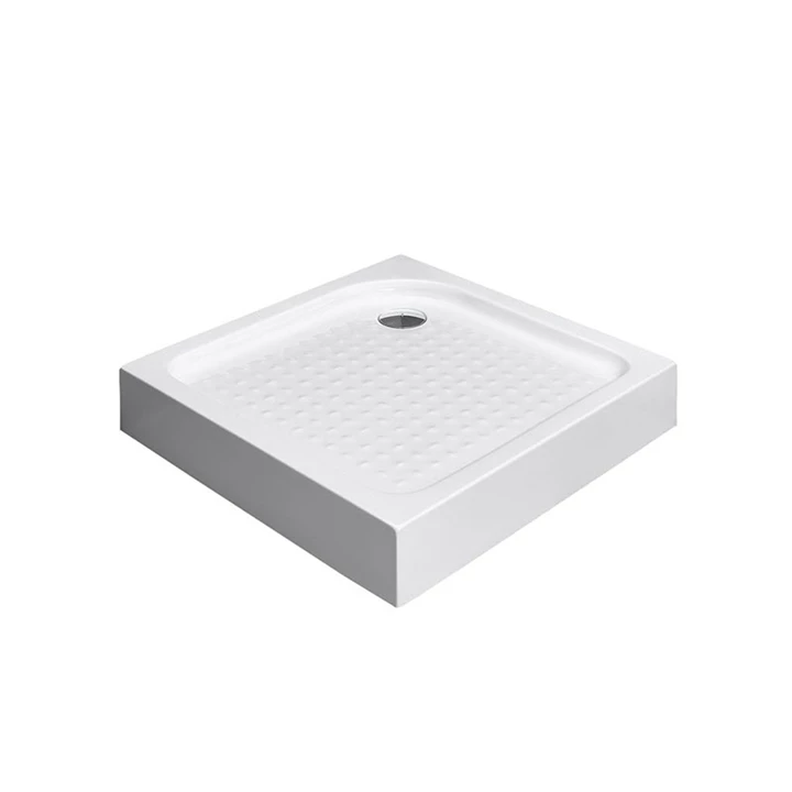 Radaway Rodos C szögletes zuhanytálca 80x80 fehér, ajándék szifonnal 4K88155-04