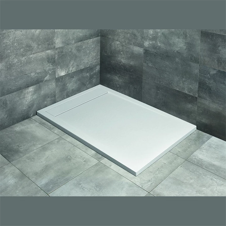 Radaway Teos F lapos szögletes zuhanytálca 100x80 fehér, ajándék szifonnal HTF10080-04