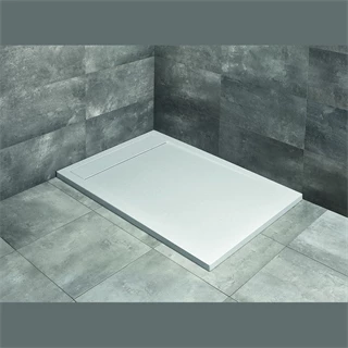 Radaway Teos F lapos szögletes zuhanytálca 100x90 fehér, ajándék szifonnal HTF10090-04