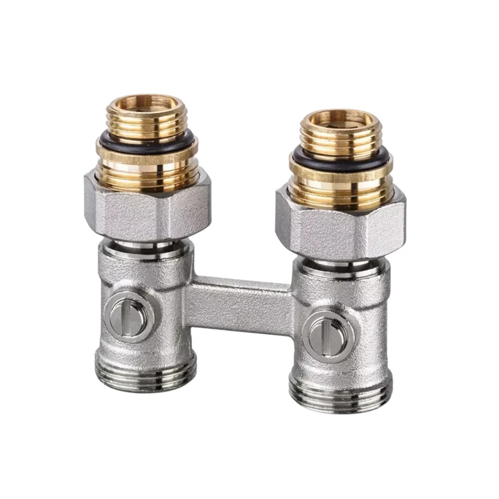 Imi Heimeier Vekotrim csatlakozó csavarzat egyenes kétcsöves Rp 1/2" KM 0564-50.000