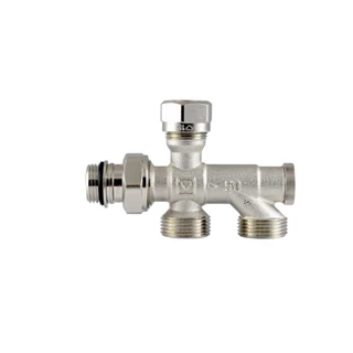 Herz Bypass egyenes radiátorszelep 1/2" x G3/4" 50% 1718711 Herz Bypass egyenes radiátorszelep 1/2" x G3/4" 50% 1718711