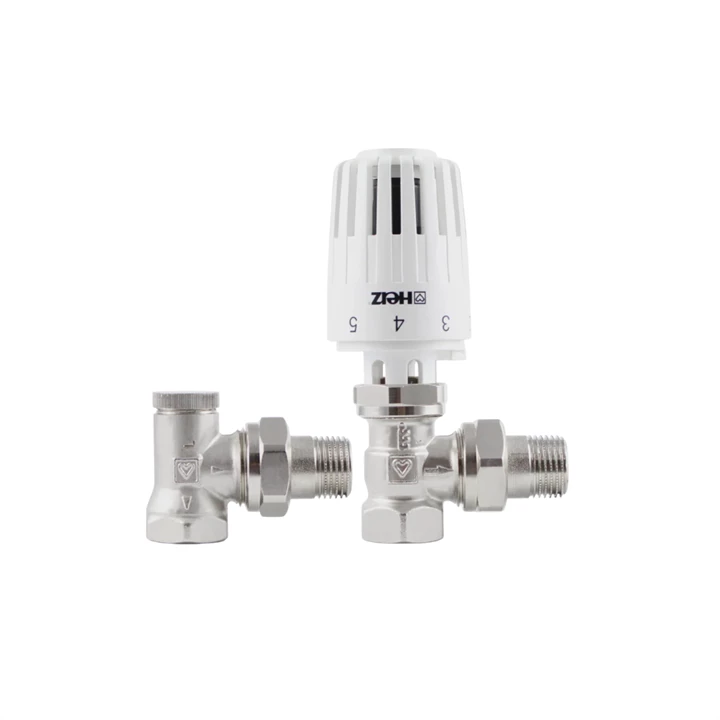 Herz radiátorszelep szett sarok V772403