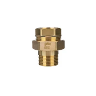 Gebo hollandi 6/4" réz egyenes KB, lapos tömítéssel 331-8BR