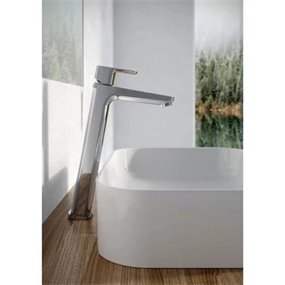 Ravak TD F 015.00CR Álló mosdó csaptelep leeresztő nélkül (333 mm), króm X070130