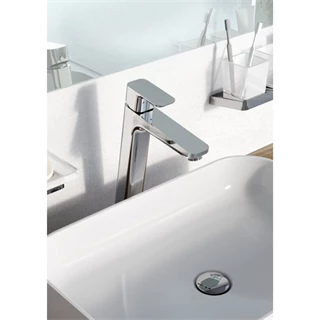 Ravak TD F 015.00CR Álló mosdó csaptelep leeresztő nélkül (333 mm), króm X070130