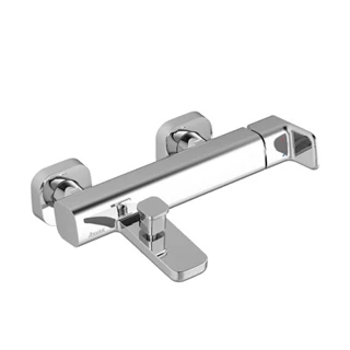 Ravak TD F 022.20BL Fali kádcsaptelep, matt fekete X070152