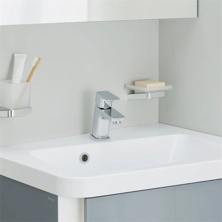 Ravak TD F 012.00CR Álló 140 mm-es mosdó csaptelep leeresztő nélkül, króm X070127