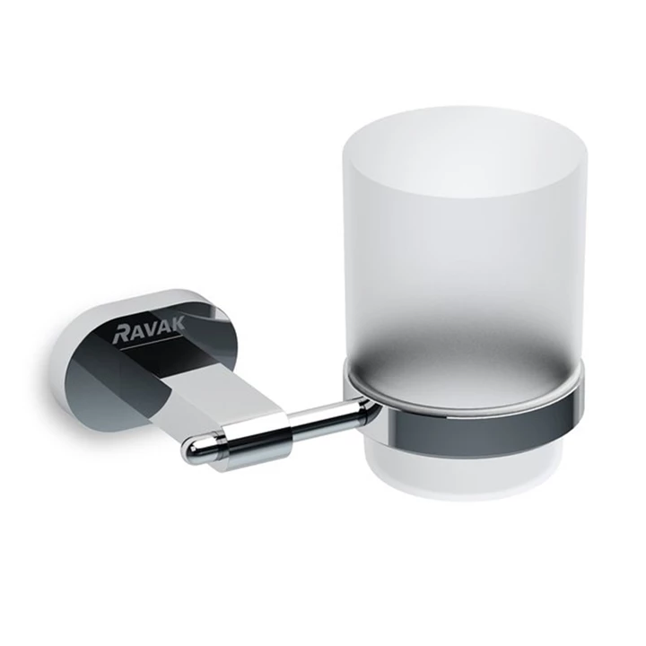 Ravak CHROME Pohártartó szimpla (üveg) CR 210 X07P188