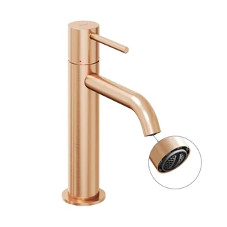 Ravak Espirit álló mosdócsaptelep 190 mm leeresztő nélkül ES 012.60RGB, Rose Gold X070347 Ravak Espirit álló mosdócsaptelep 190 mm leeresztő nélkül ES 012.60RGB, Rose Gold X070347