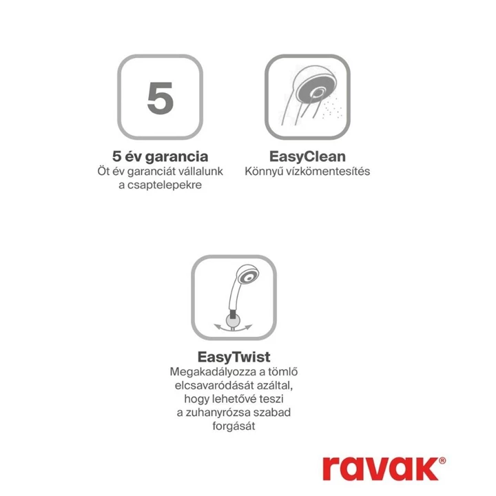 Ravak Espirit falba süllyesztett kádcsaptelep belső egységgel, matt fekete X070277 Ravak Espirit falba süllyesztett kádcsaptelep belső egységgel, matt fekete X070277