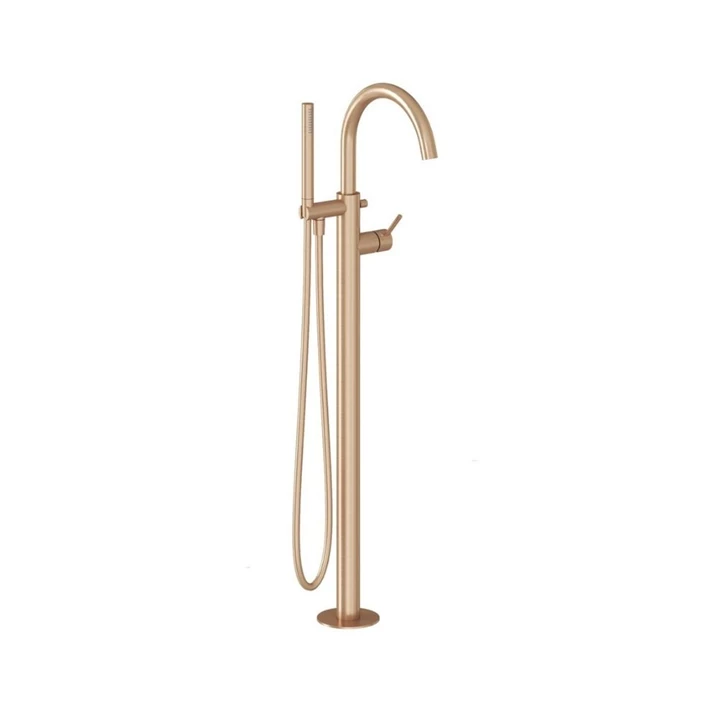 Ravak Espirit padlón álló kádcsaptelep szettel, Rose Gold X070503 Ravak Espirit padlón álló kádcsaptelep szettel, Rose Gold X070503
