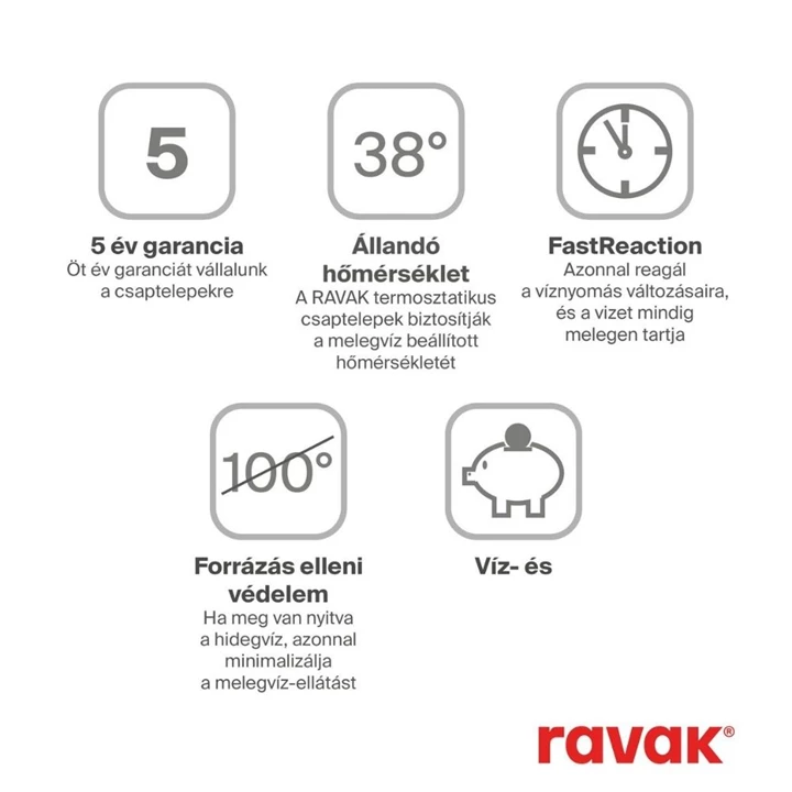 Ravak Espirit padlón álló kádcsaptelep szettel, Rose Gold X070503 Ravak Espirit padlón álló kádcsaptelep szettel, Rose Gold X070503
