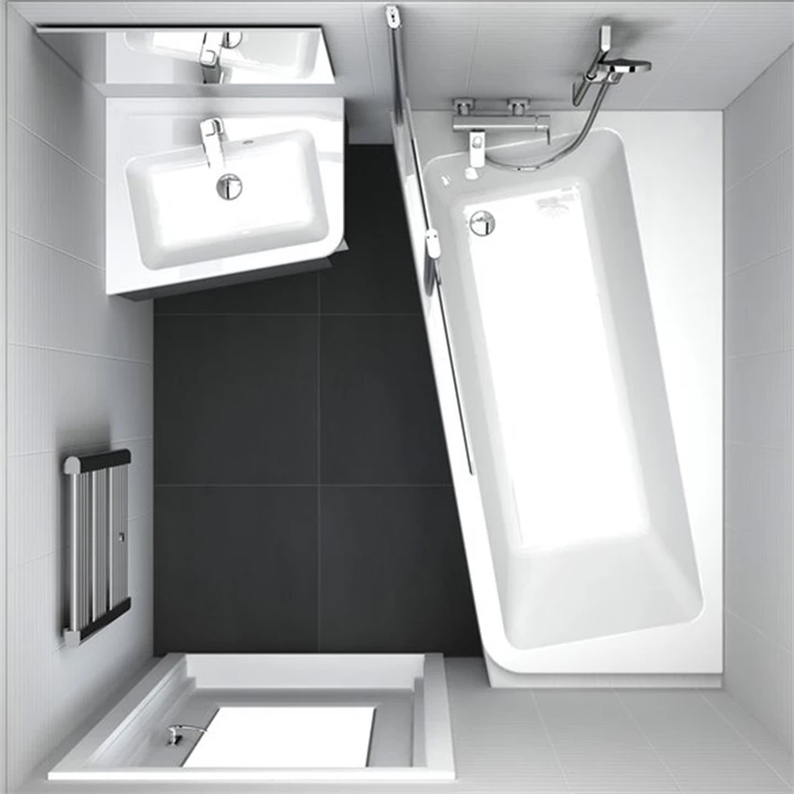 Ravak Akrilkád 10° 170x100 L fehér C811000000