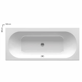 Ravak Akrilkád CITY 180 x 80 fehér C920000000 Ravak Akrilkád CITY 180 x 80 fehér C920000000