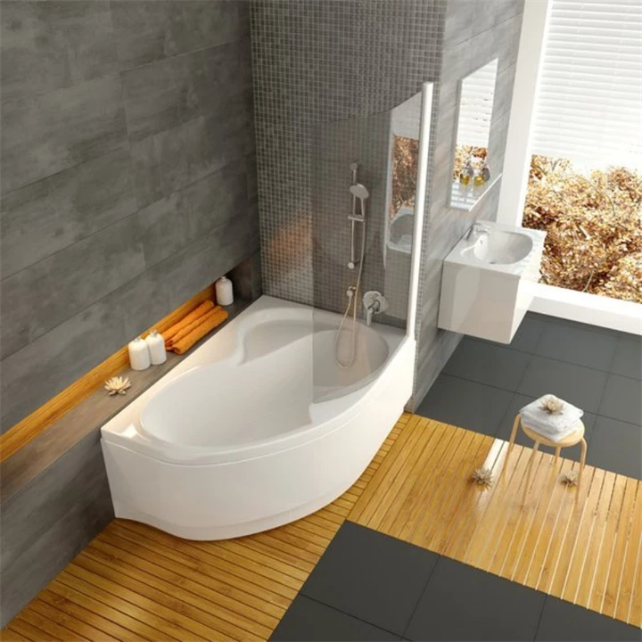 Ravak Akrilkád ROSA II 160x105 jobbos fehér CL21000000 Ravak Akrilkád ROSA II 160x105 jobbos fehér CL21000000