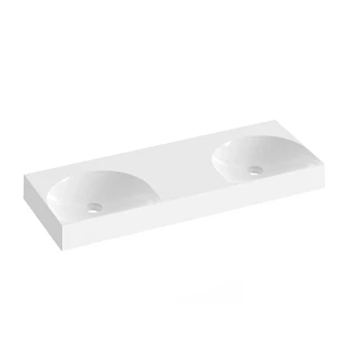 Ravak Lite 120 duplamosdó, túlfolyó és csaptelep furat nélkül XJX01312001 Ravak Lite 120 duplamosdó, túlfolyó és csaptelep furat nélkül XJX01312001