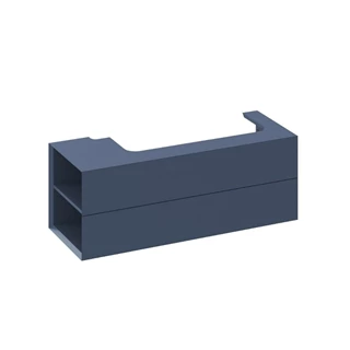 Ravak SD Lite 120 B/J fürdőszobai szekrény mosdó, deepsea blue, balos X000001881
