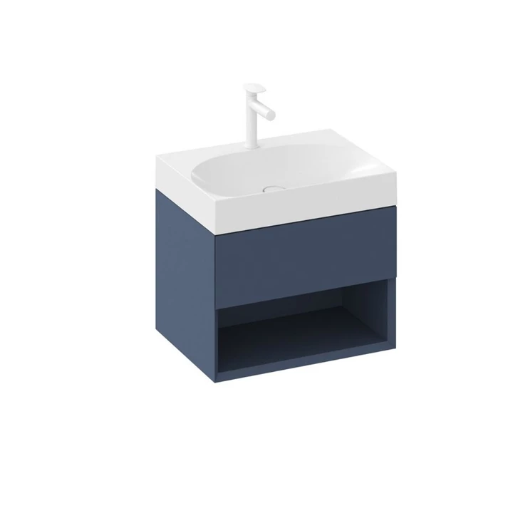 Ravak SD Lite 60 fürdőszobai szekrény mosdó, deepsea blue X000001857