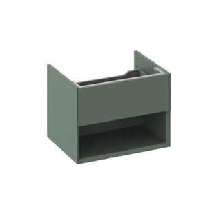 Ravak SD Lite 60 fürdőszobai szekrény mosdó, grey green X000001858