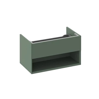 Ravak SD Lite 80 fürdőszobai szekrény mosdó, grey green X000001864