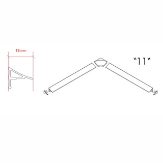 Ravak Szegőléc 11/2000 fehér XB462000001
