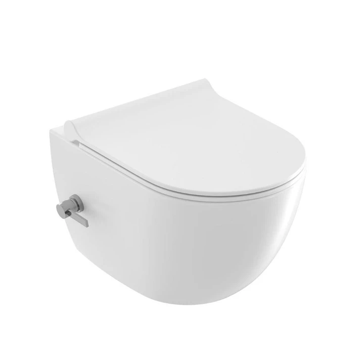 Ravak Uni Chrome RimOff WC és bidé fúvókával X01912 Ravak Uni Chrome RimOff WC és bidé fúvókával X01912