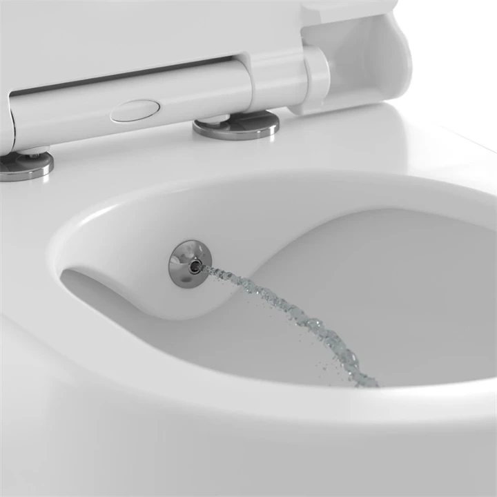 Ravak Uni Chrome RimOff WC és bidé fúvókával X01912 Ravak Uni Chrome RimOff WC és bidé fúvókával X01912