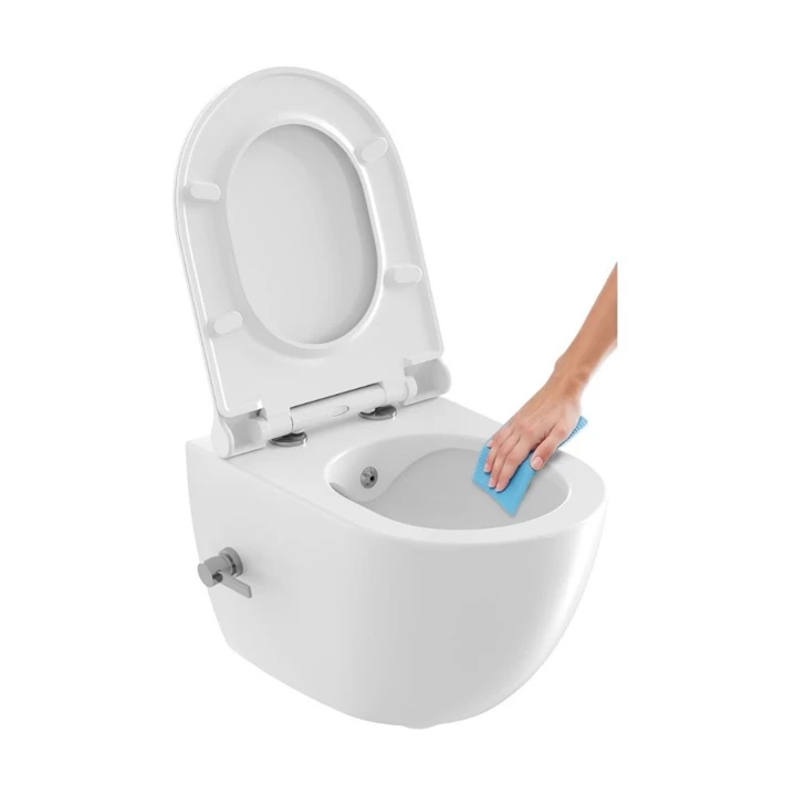 Ravak Uni Chrome RimOff WC és bidé fúvókával X01912 Ravak Uni Chrome RimOff WC és bidé fúvókával X01912