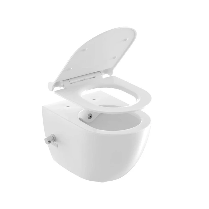 Ravak Uni Chrome RimOff WC és bidé fúvókával X01912 Ravak Uni Chrome RimOff WC és bidé fúvókával X01912