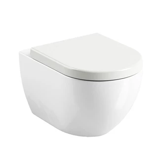 Ravak WC Uni króm, fali, fehér X01516 Ravak WC Uni króm, fali, fehér X01516