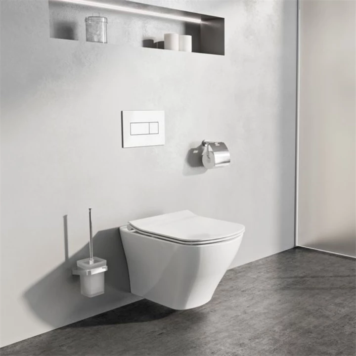 Ravak WC öblítő nyomólap univerzális, fehér X01457