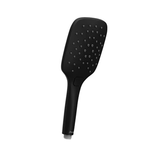 Ravak 958.20BL Kézizuhany, 3 funkciós, 120 mm, matt fekete X07P569