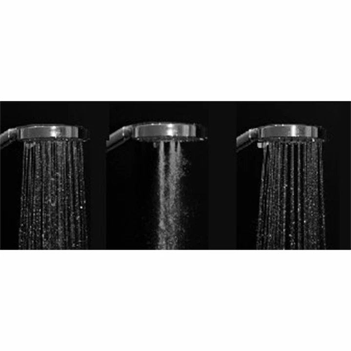 Ravak 902.00CR SET Zuhanyszett gégecső, lapos 3 funkciós zuhanyfej, 70 cm-es átm, króm X07P177 Ravak 902.00CR SET Zuhanyszett gégecső, lapos 3 funkciós zuhanyfej, 70 cm-es átm, króm X07P177