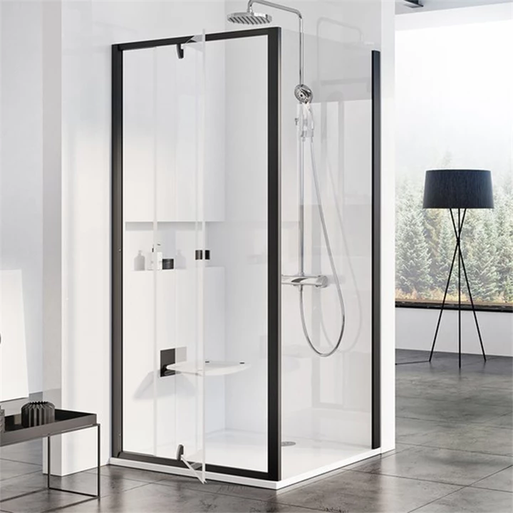 Ravak Fix oldalfal PPS-100 fekete Transparent 90GA0300Z1
