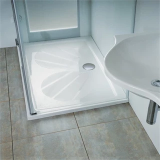 Ravak Zuhanytálca GIGANT PRO 100x80, fehér XA03A401010 Ravak Zuhanytálca GIGANT PRO 100x80, fehér XA03A401010