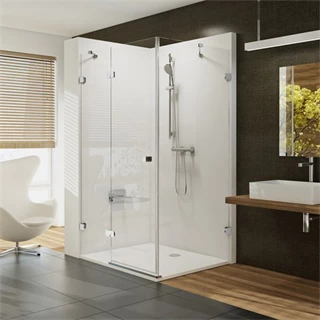 Ravak Zuhanytálca GIGANT PRO 100x80, króm, fehér XA04A401010