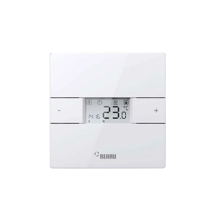 Rehau Szobatermosztát Nea HCT 24V (fűtő/hűtő+időprogram) 13380241001 Rehau Szobatermosztát Nea HCT 24V (fűtő/hűtő+időprogram) 13380241001