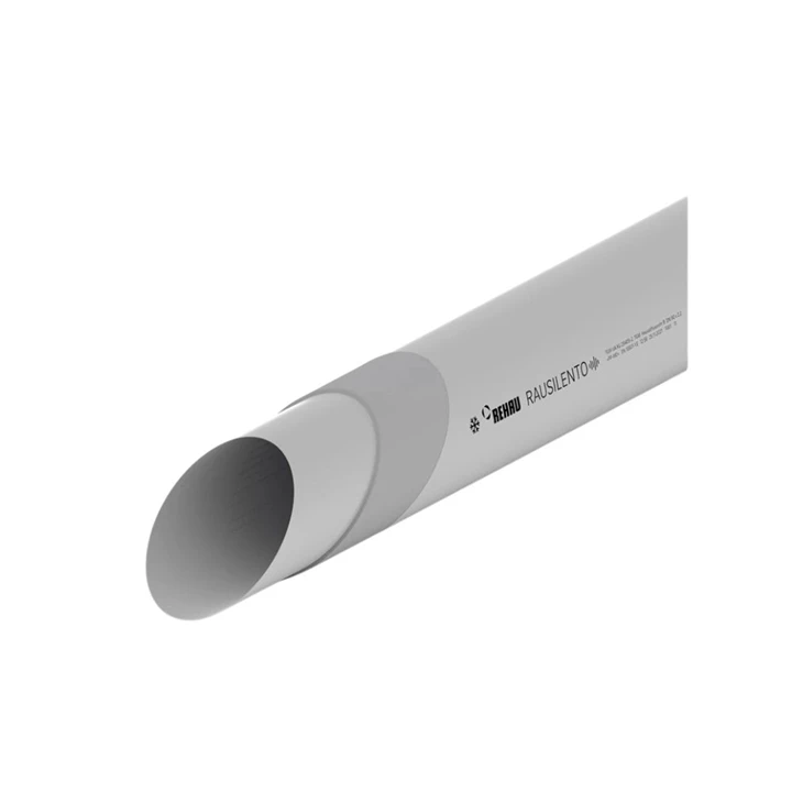 Rehau Rausilento Tokos lefolyócső DN110/1000mm 15562241001 Rehau Rausilento Tokos lefolyócső DN110/1000mm 15562241001