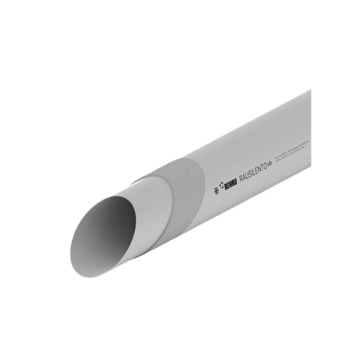 Rehau Rausilento Tokos lefolyócső DN40/1000mm 15562051001 Rehau Rausilento Tokos lefolyócső DN40/1000mm 15562051001