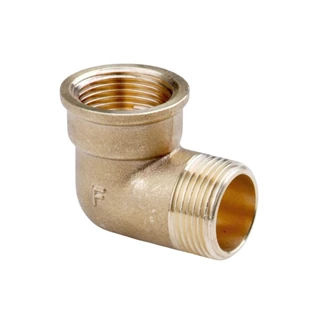 Ferro sárgaréz könyök 1/2"  KB K12Z