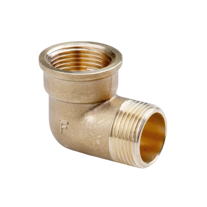 Ferro sárgaréz könyök 1/2"  KB K12Z
