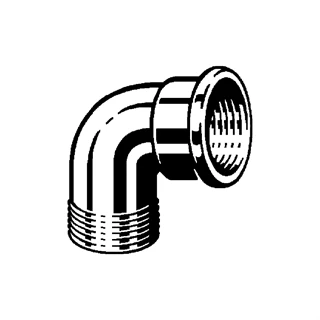 Viega menetes vörösöntvény könyök 6/4", KB VG-264123